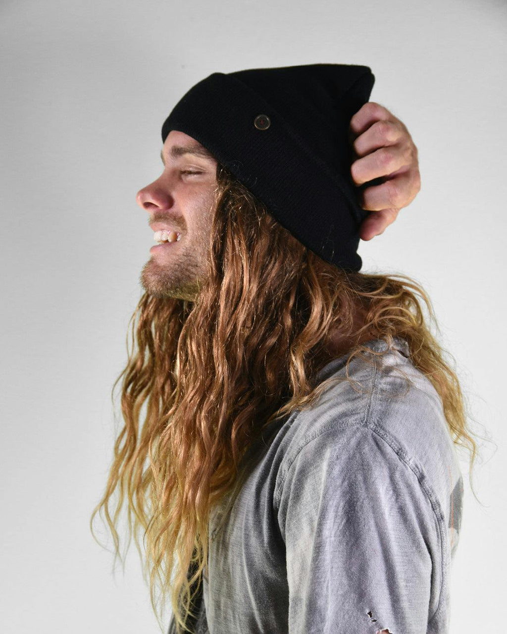 The Lucks  Beanie - Black