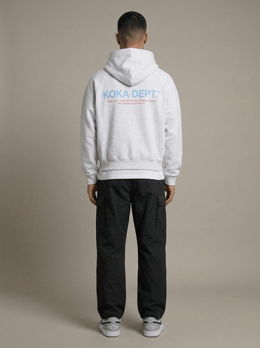 Core Zip Up Hoodie - Grey