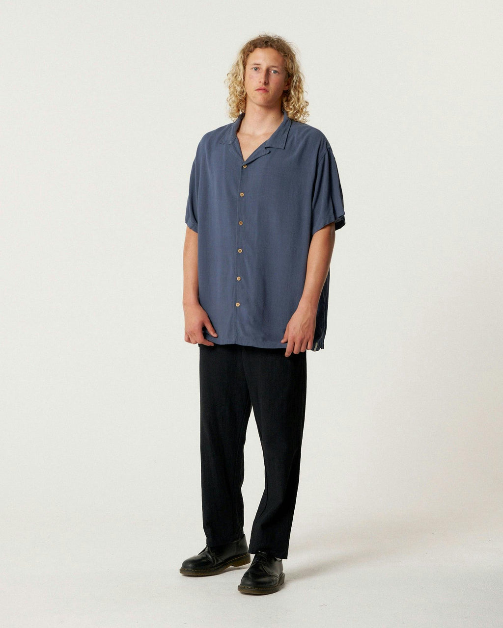 Ernie Resort Shirt - Blue