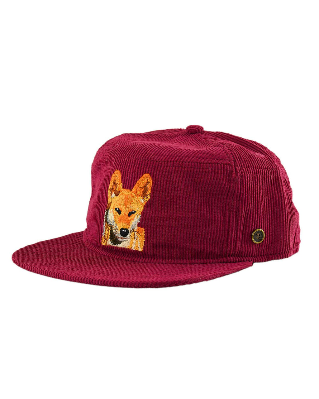 Dingo – Kids Corduroy Stash Cap in Berry