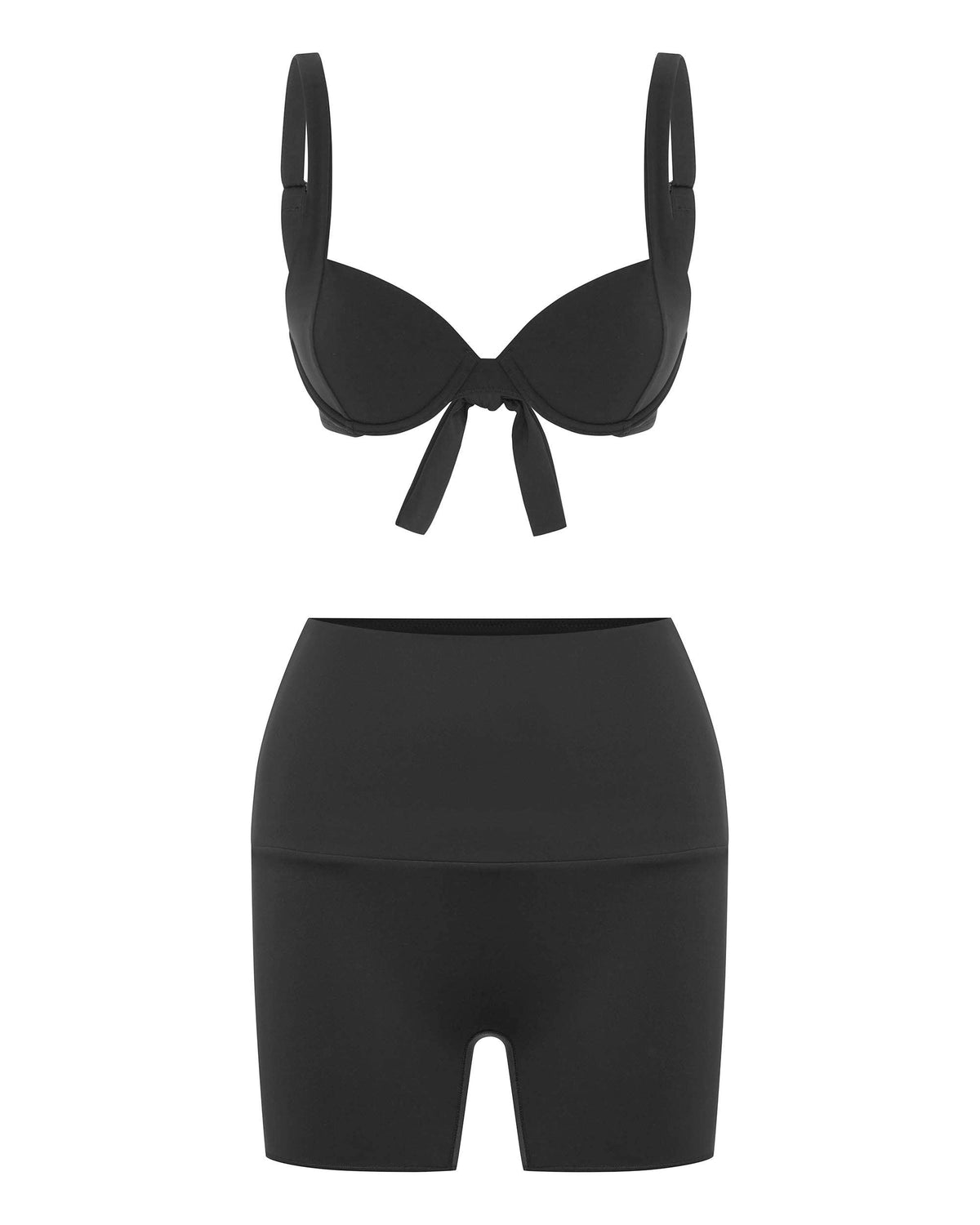 THE CONTOUR BOOST TOP - BLACK