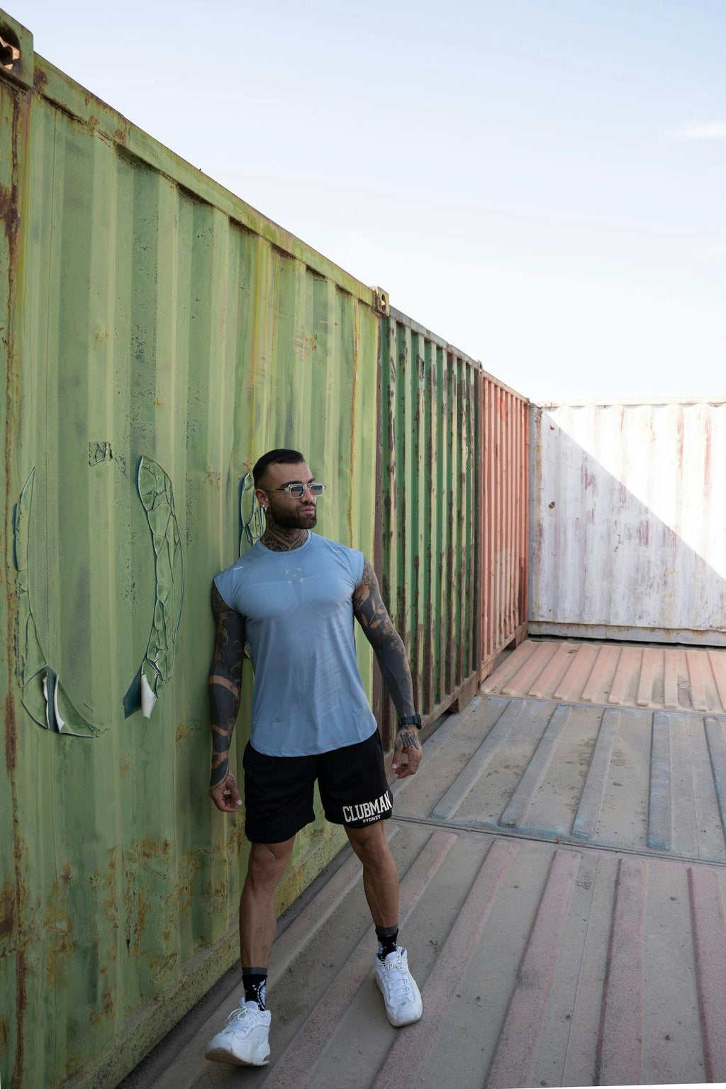 C-365 Flex Singlet (Model 323129) - Haze Blue