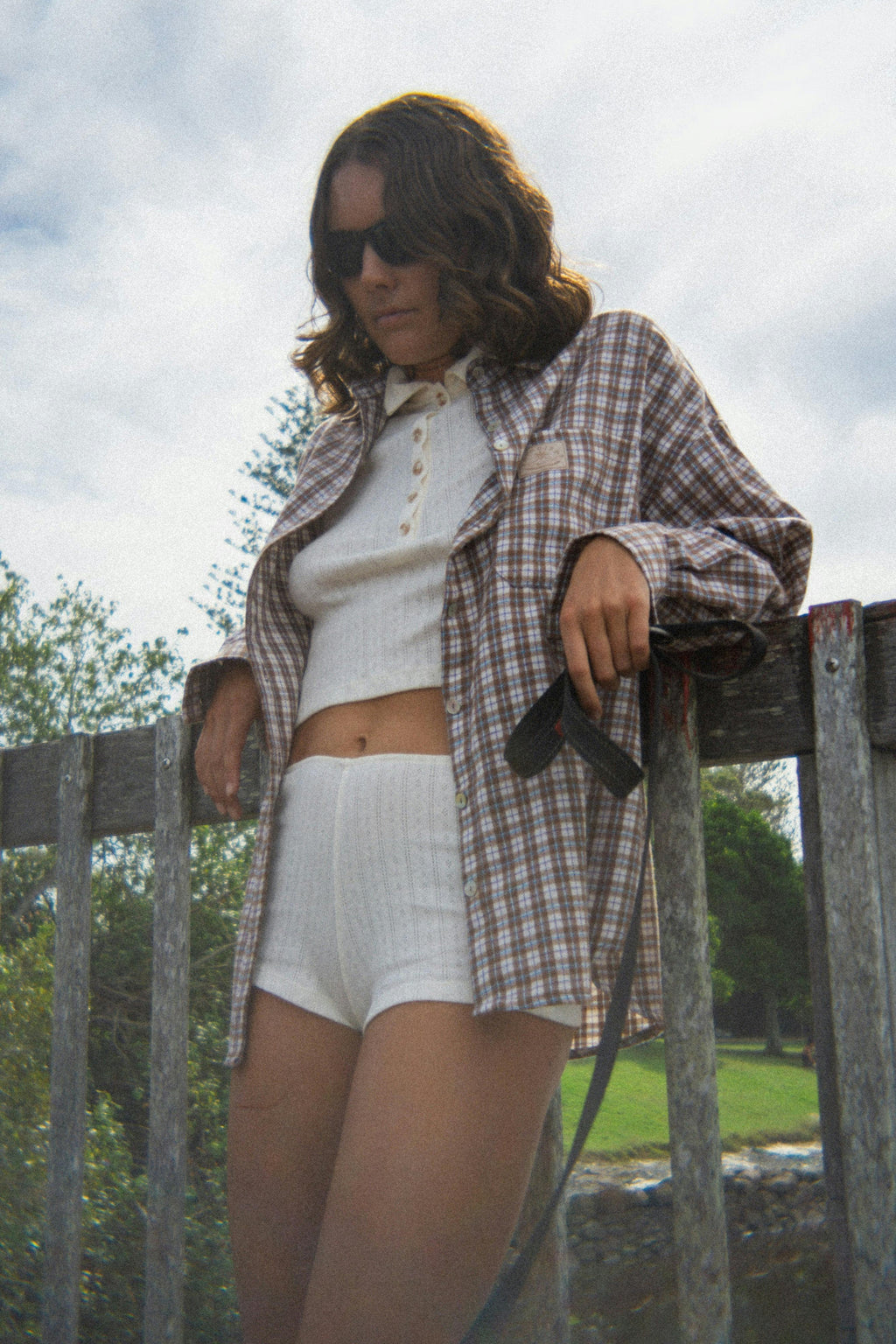 Flannel Shirt in Oat