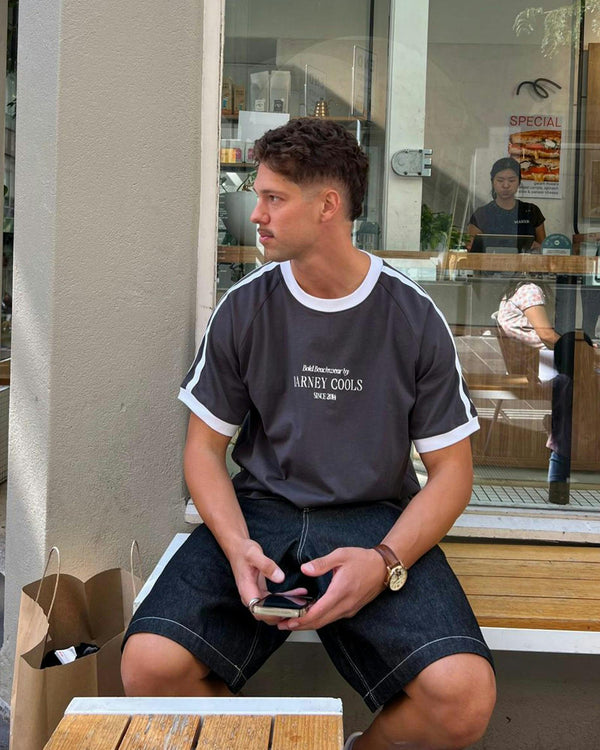 BB14 Crop T-shirt Aged Black image 2