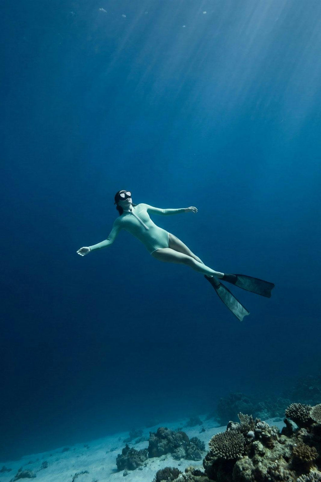 Horizonia Yulex® Springsuit Wetsuit ― Aquamarine