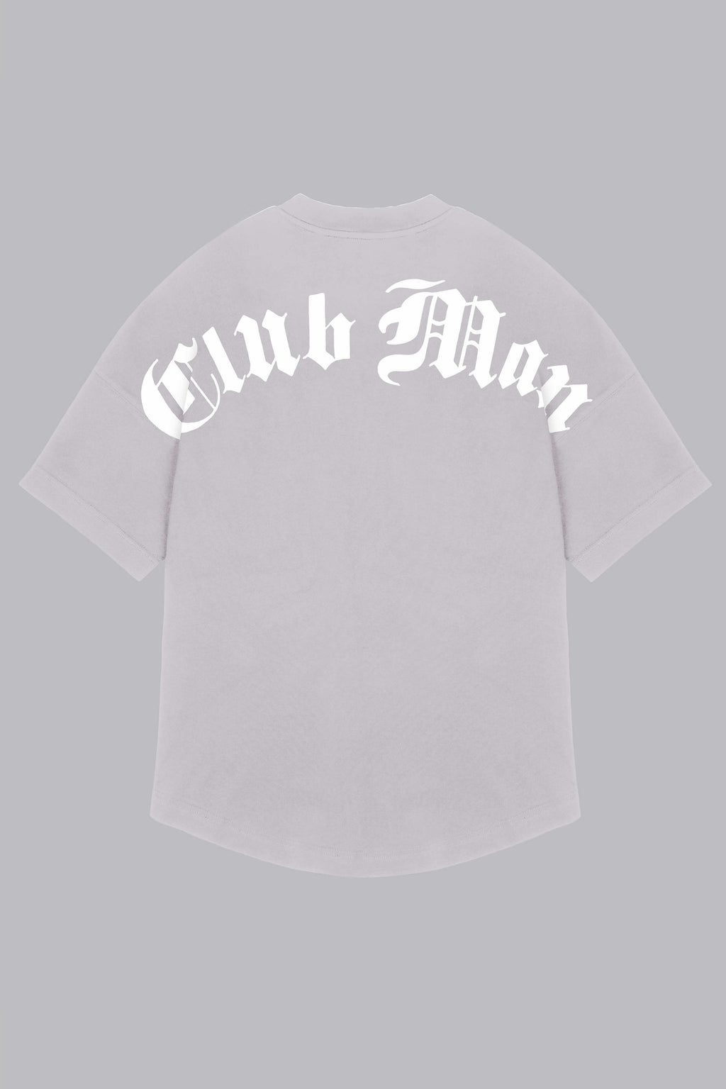 CLUBMAN Oversized 'Silver Script' T-shirt