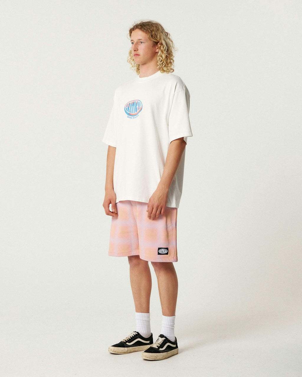 Buzzed Jumbo Tee - Vintage White