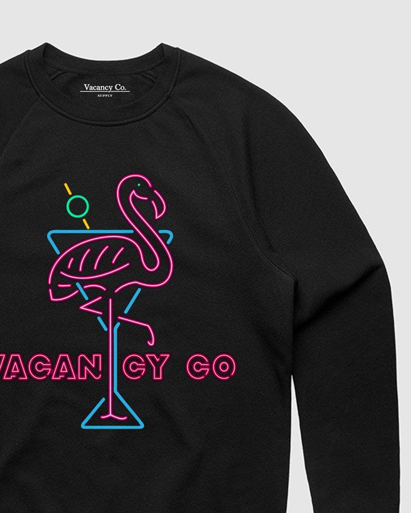 Flamingo Club Crewneck - Youth