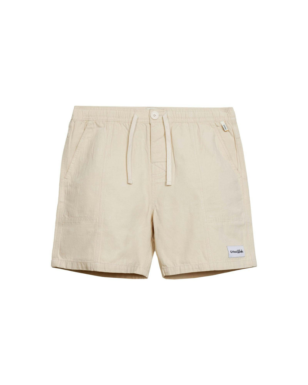 All Day Canvas Short - Ecru
