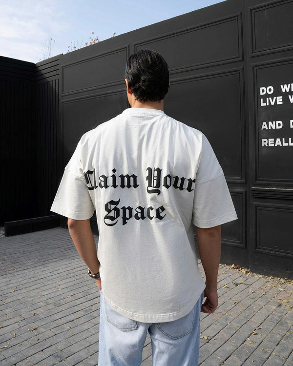 Mens Clubman 'Precision Line' T- Shirt White image 2