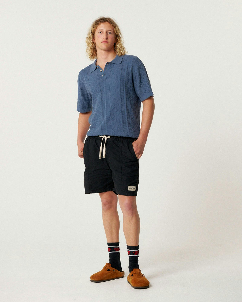 All Day Canvas Short - Black