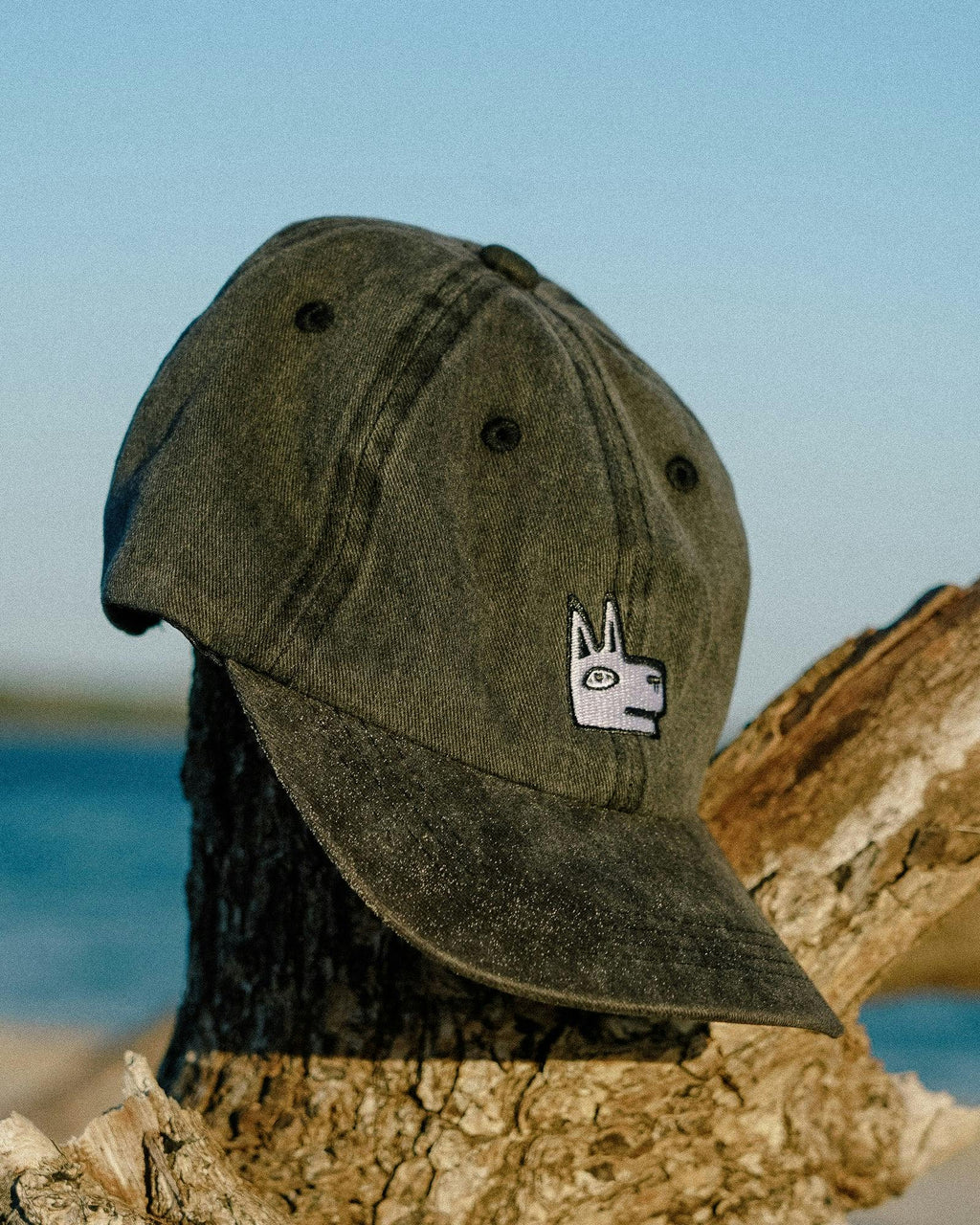 El Dingo Dad Cap - Vintage Wash Black