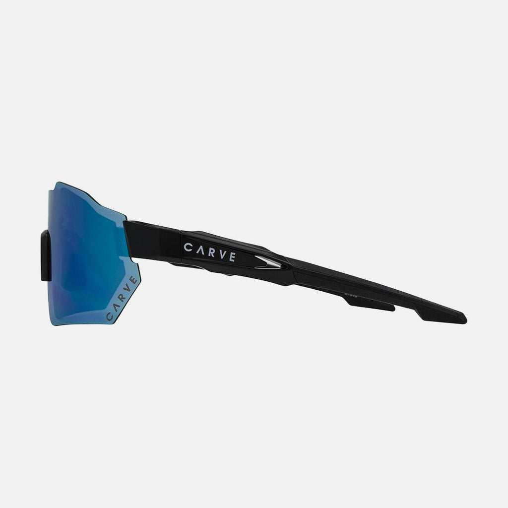 Level Up - Frame: Matte Black   Lens: Rose with External Blue Iridium