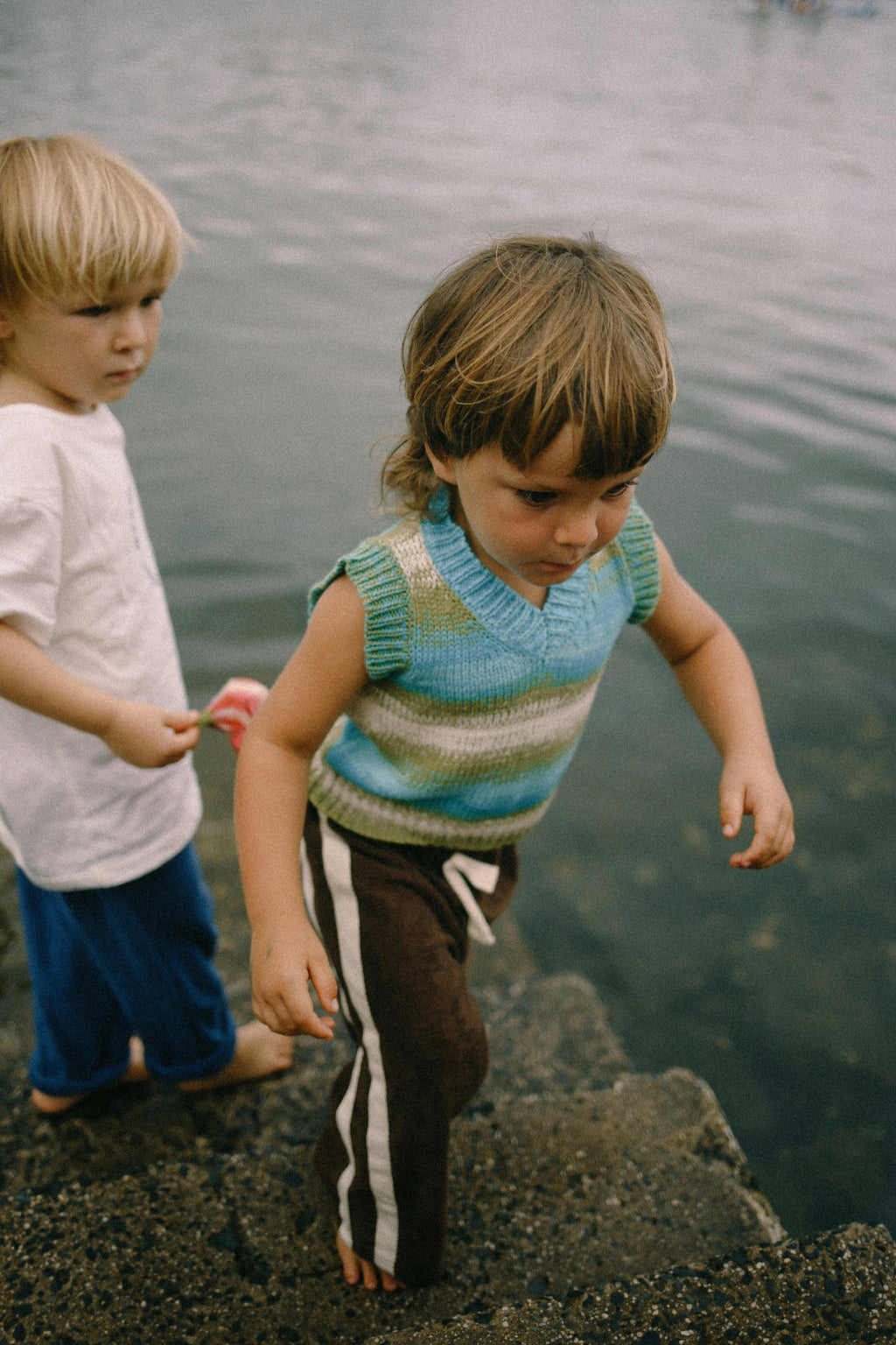 Mini Terry Pant Chocolate