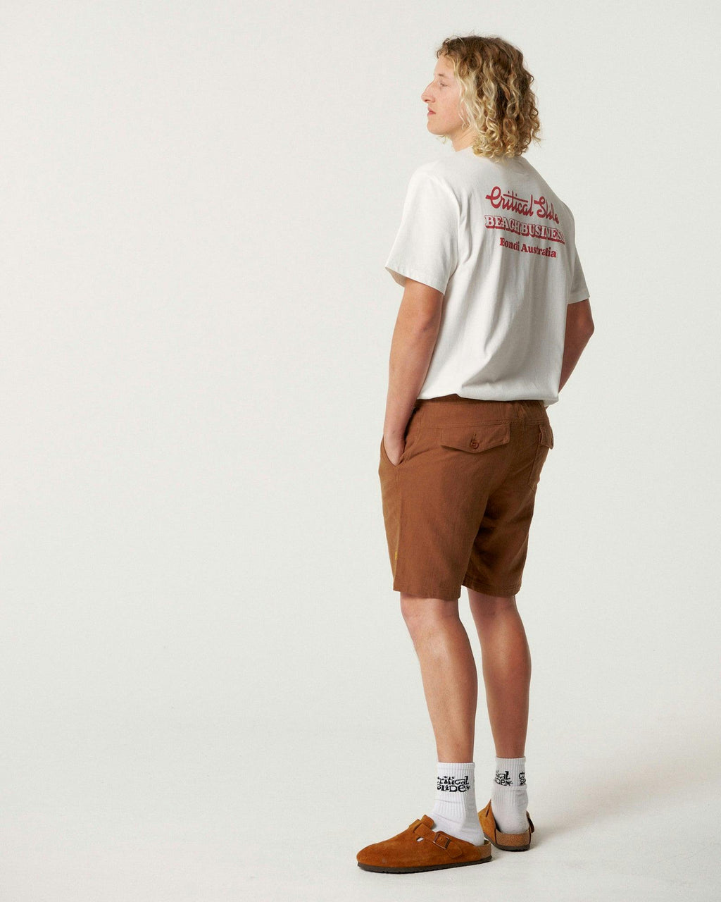 Cruiser Linen Short - Tobacco