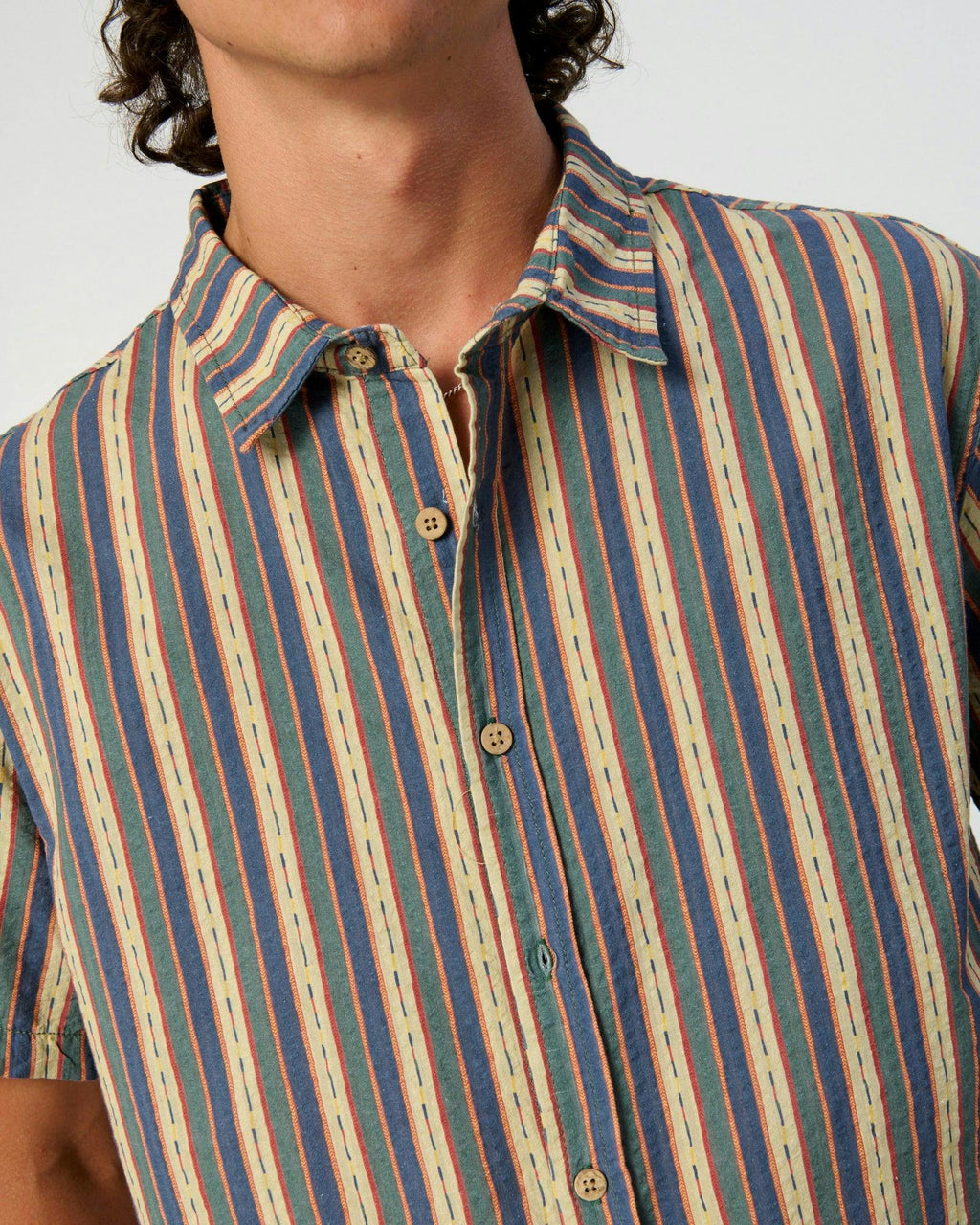 Temple Shirt - Dusty Green
