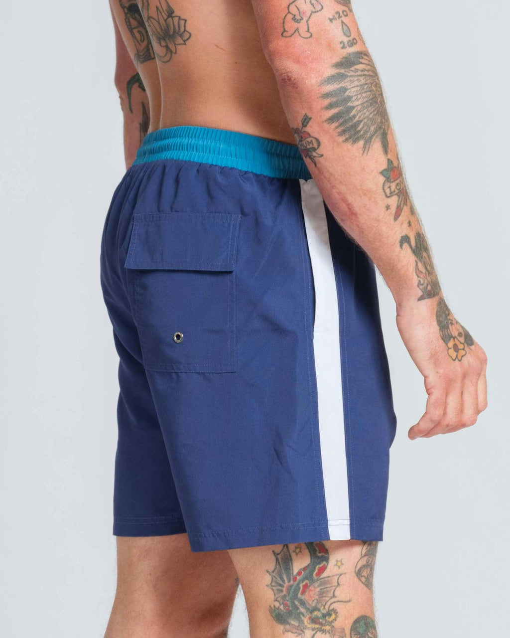Side Stripe Swim Short