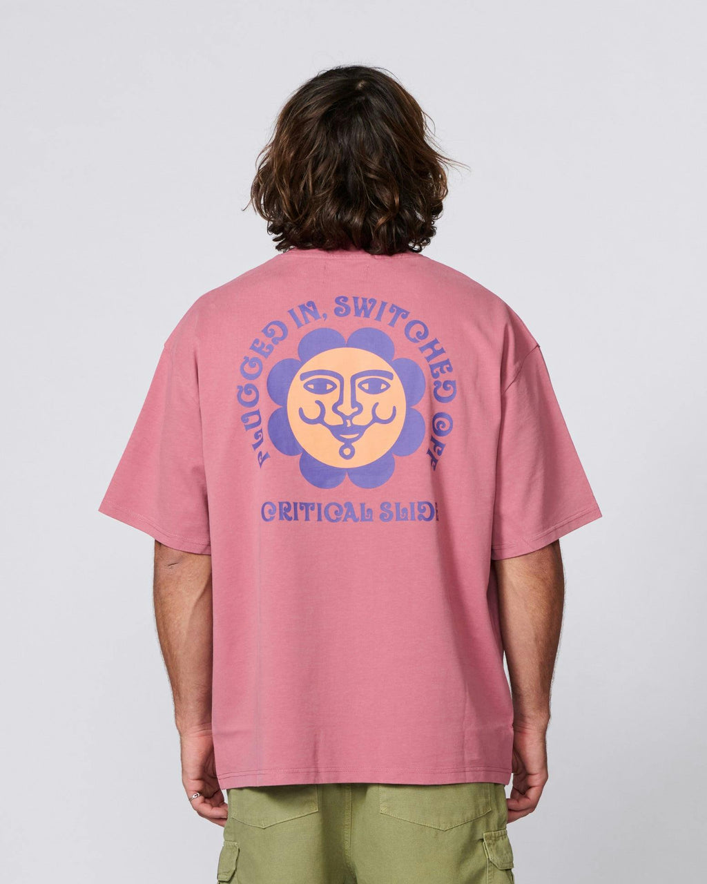 Switch Jumbo Tee - Dusty Rose