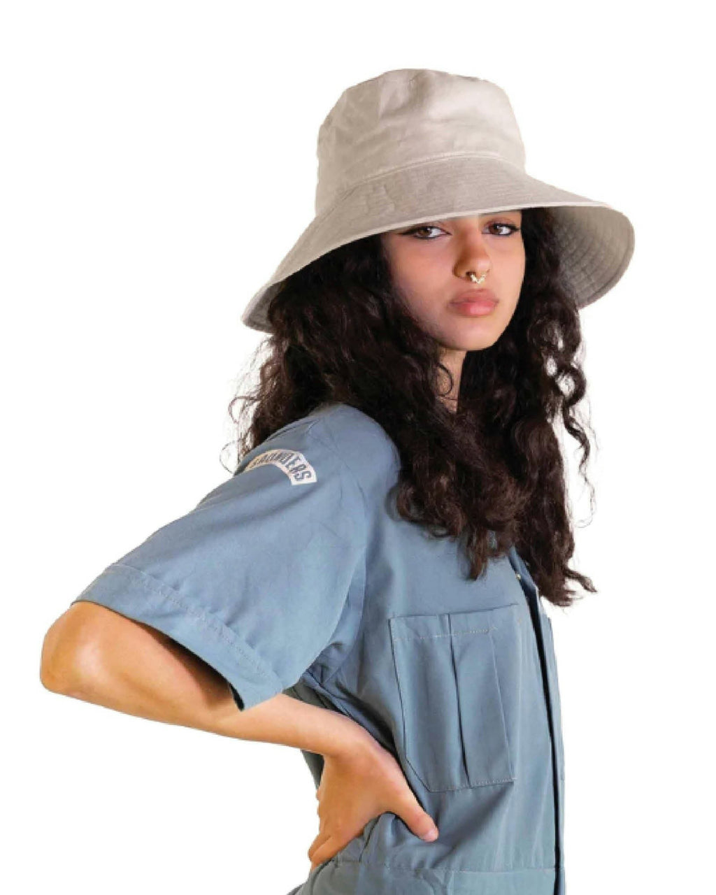 The Sandbar – Natural Linen Bucket Hat