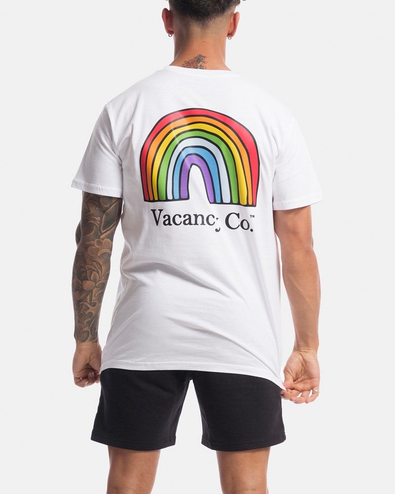Hand-drawn Rainbow Tee