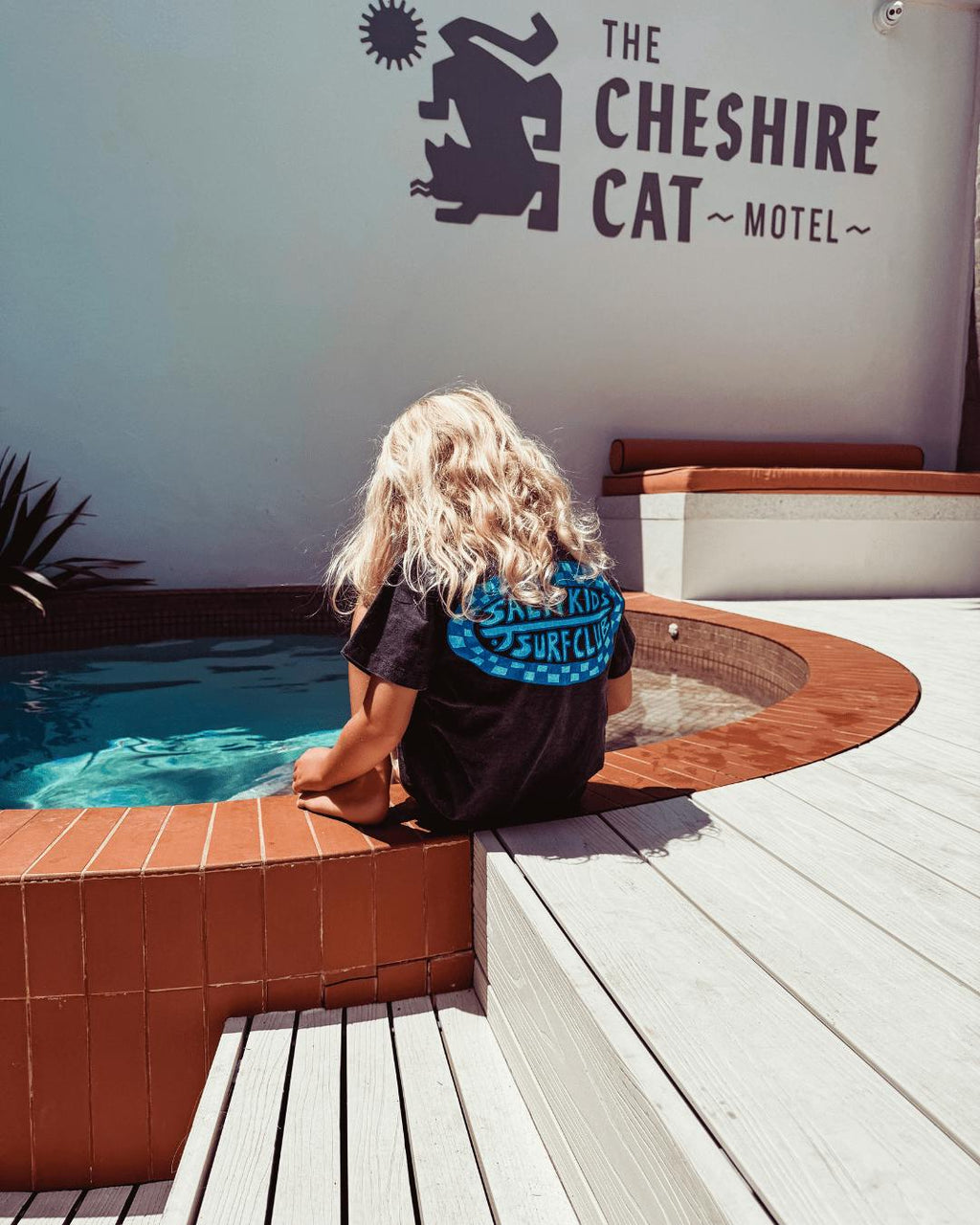 Salty Kids Surf Club Tee- Acid Wash