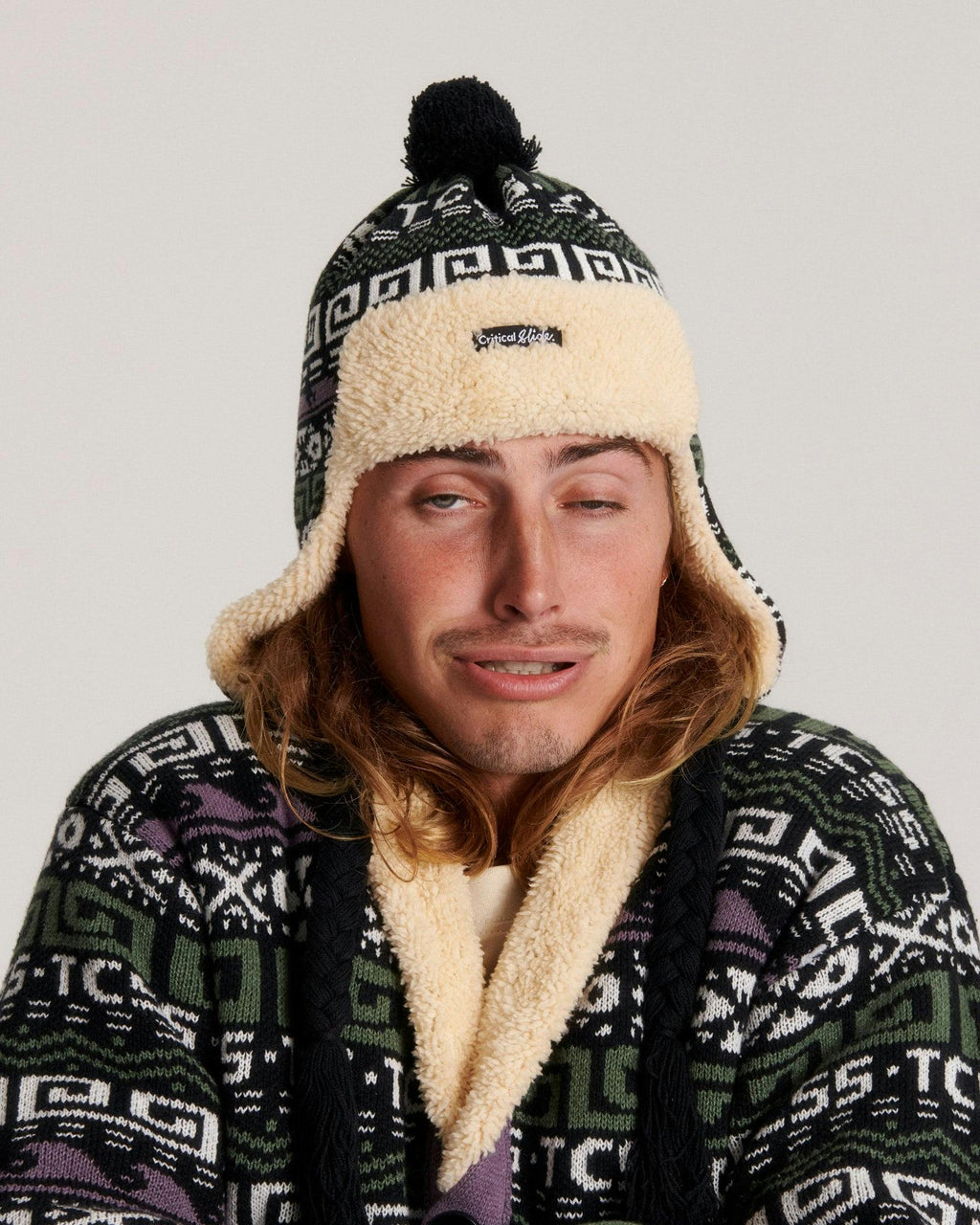 Blunder Trapper Beanie - Vintage Black