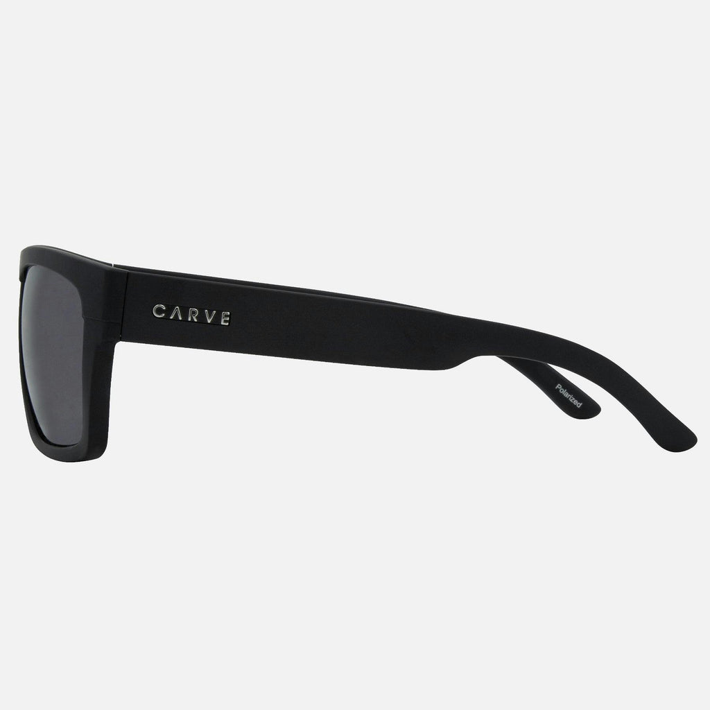 Volley - Injected Polarized Matt Black Frame Recycled Sunglasses