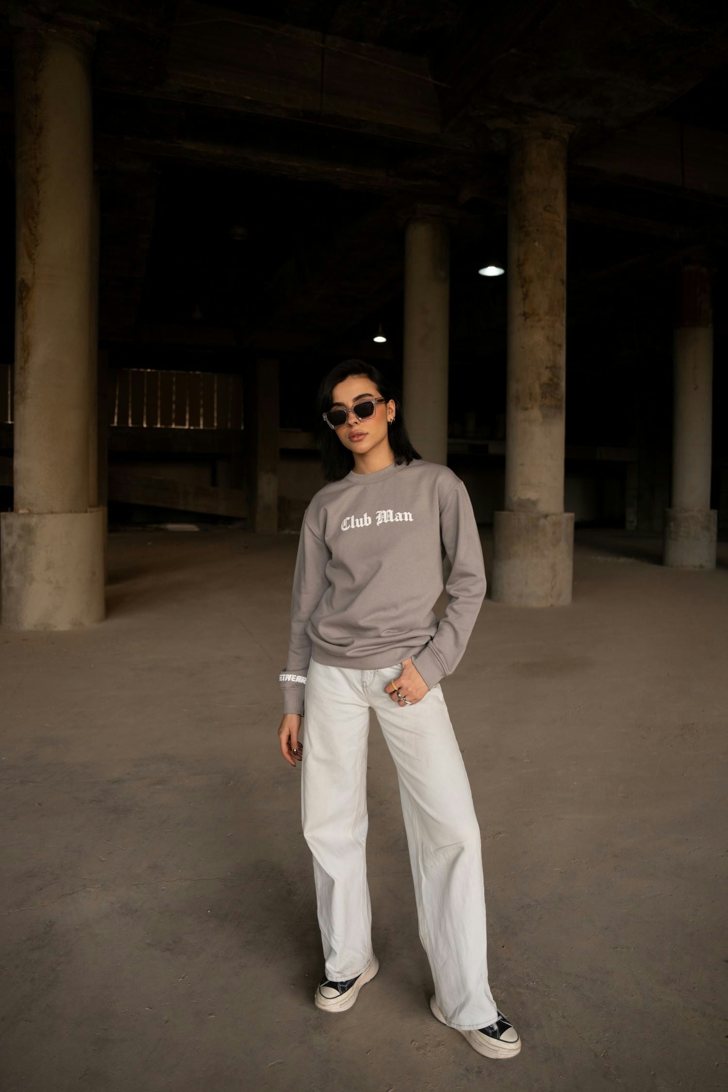 Clubman ‘Signature Mist’ Sweater