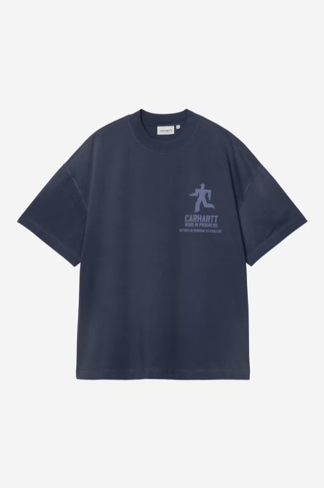 Carhartt WIP Short Sleeve Distance T-Shirt in Jupiter Stone Dyed