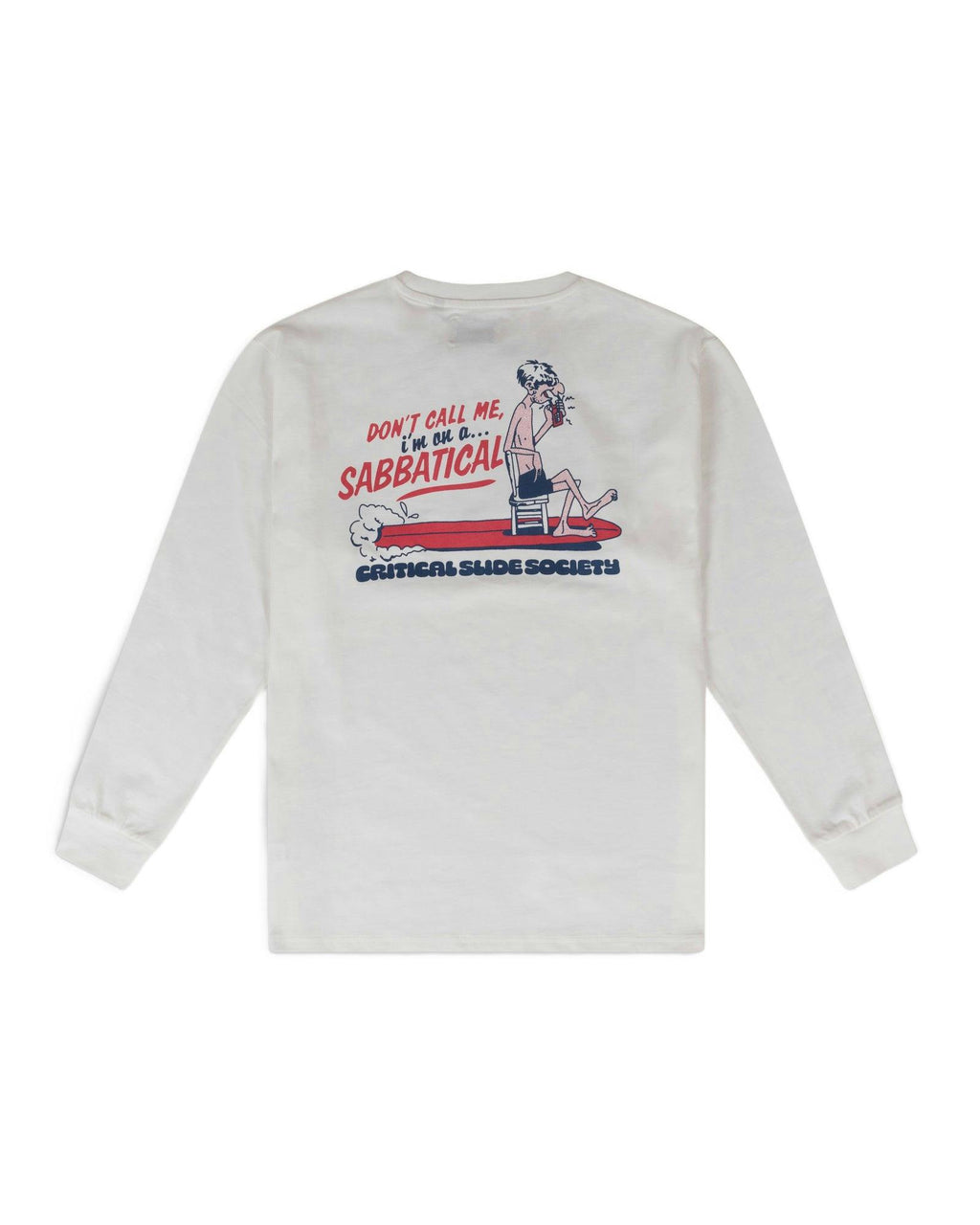 Sabbatical Longsleeve Tee - Vintage White