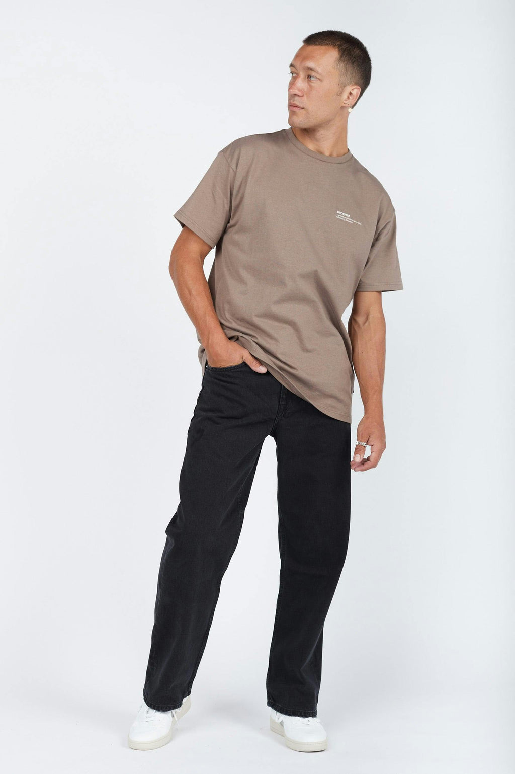 Omar Baggy Jeans - Worn Black