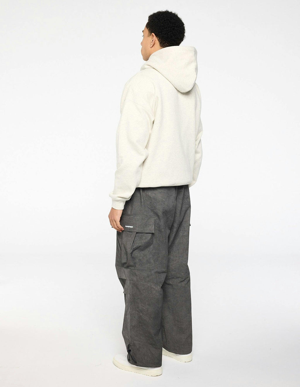 Curved Logo Hoodie