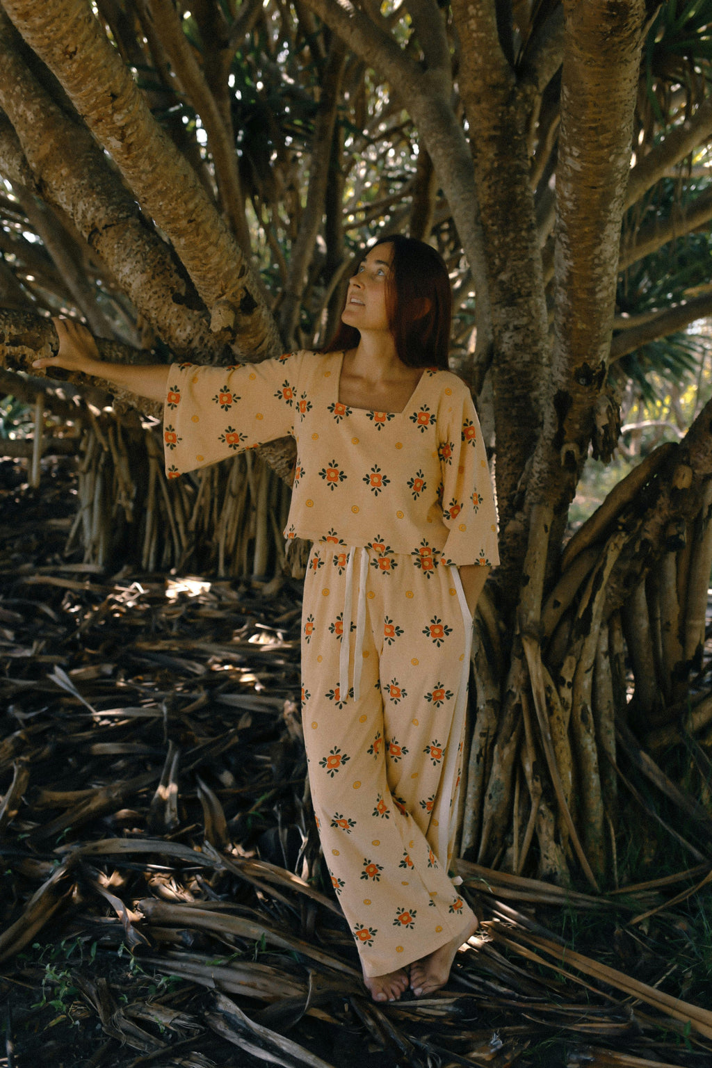 Terry Smock Top Nasturtium