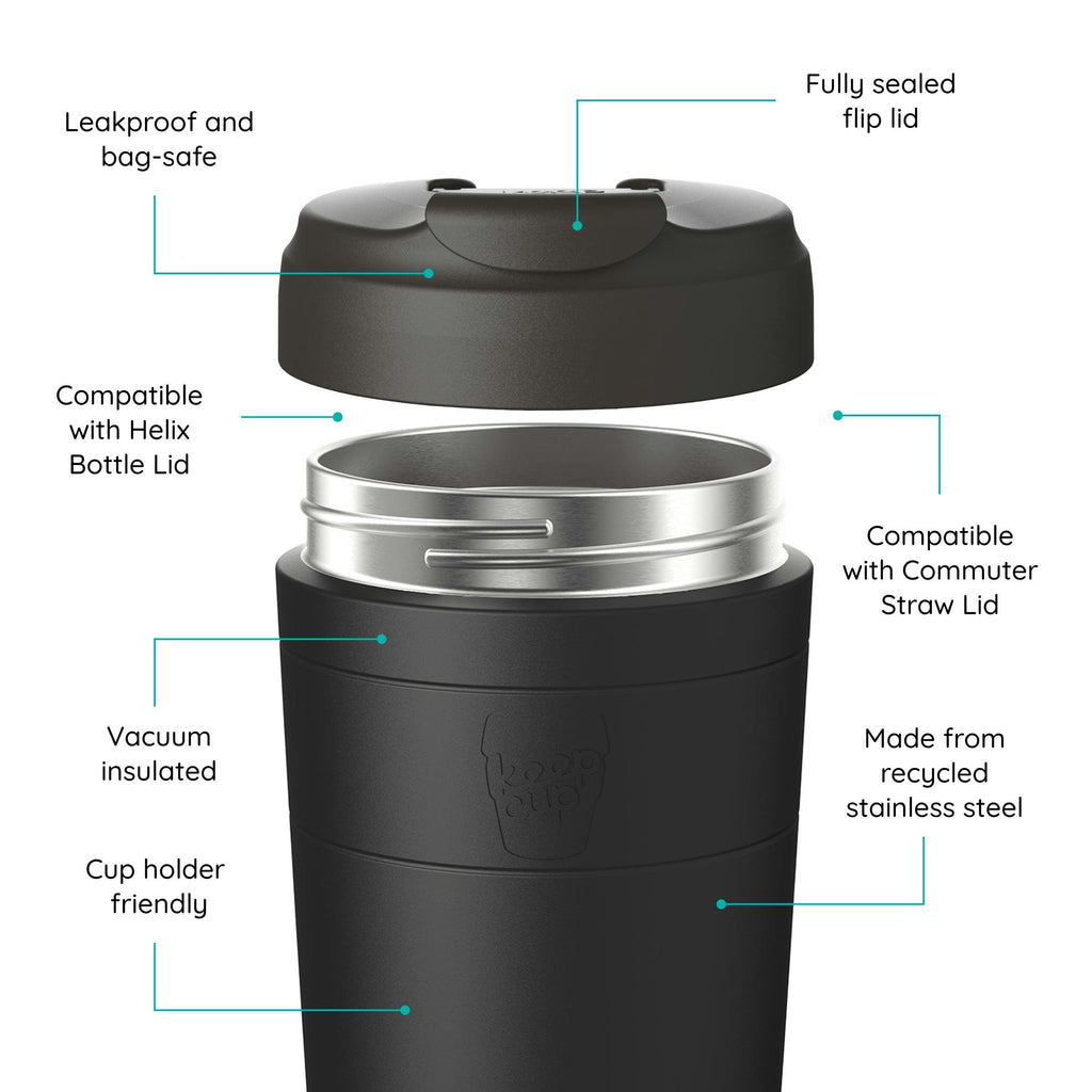 Commuter Insulated Travel Cup - 16oz | Chocolate