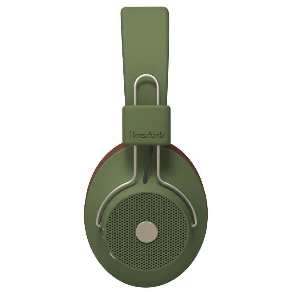 Kreafunk Abeat Qi Bluetooth Headphones W/ Anc - Urban Green