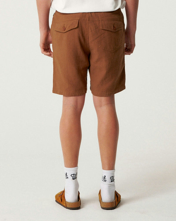 Cruiser Linen Short - Tobacco image 2