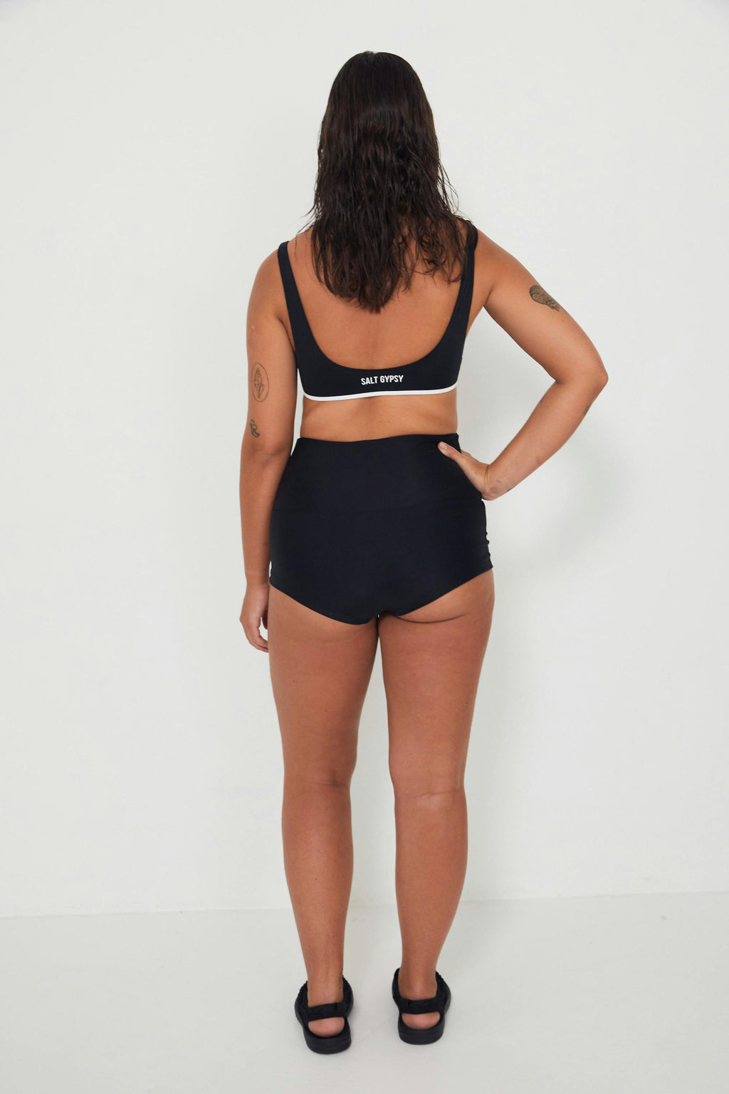 Bralette Bikini Top - Black