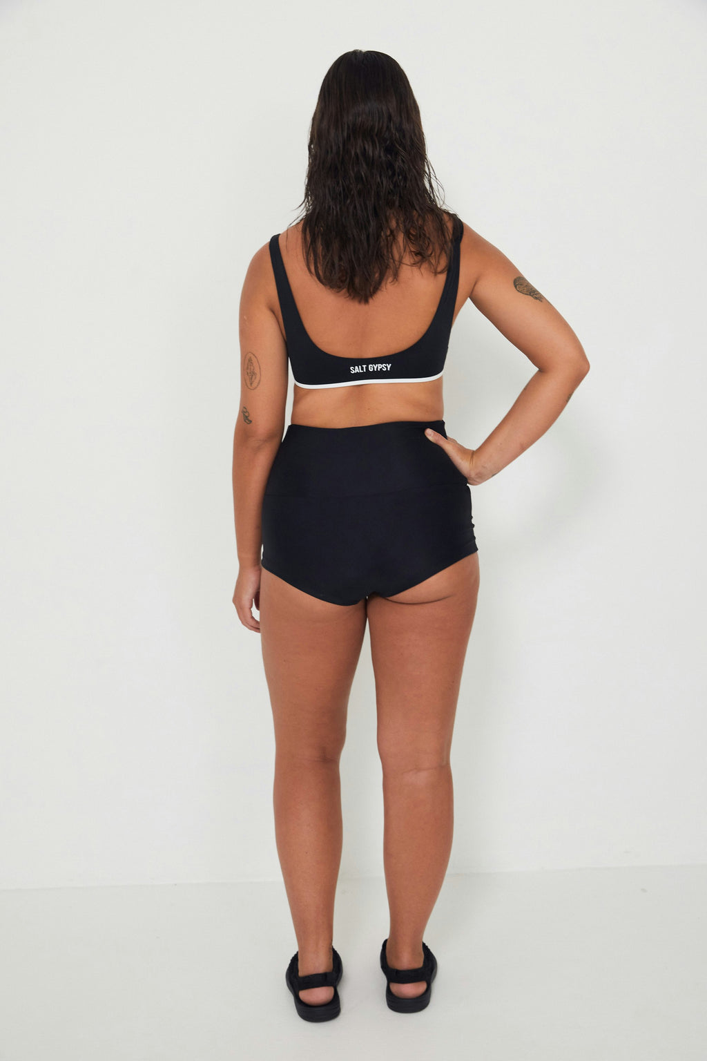 Bralette Bikini Top - Black