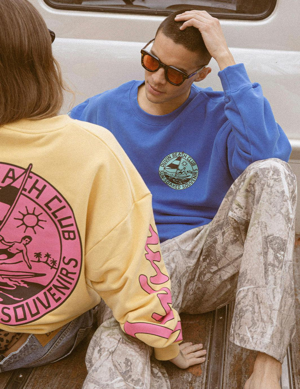 Souvenir Crew Fleece - Butter