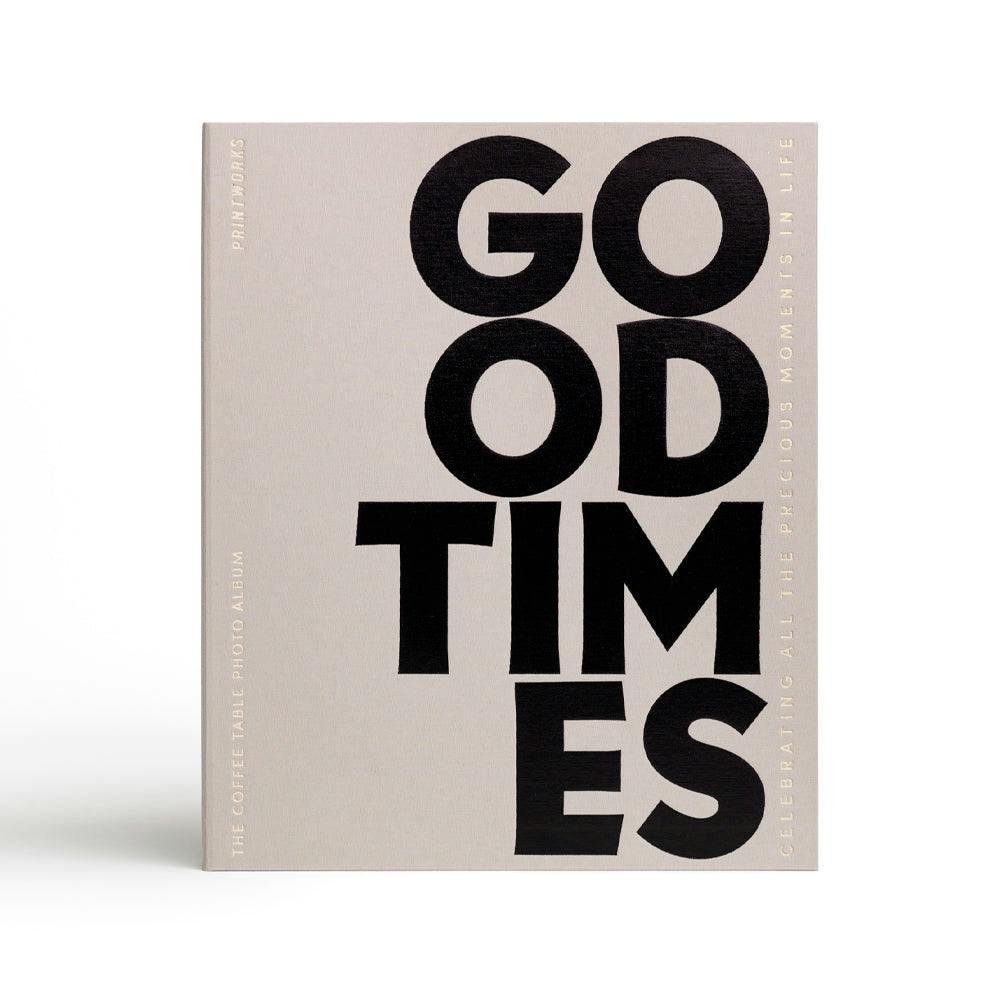 Printworks Photo Album-Good Times-Grey
