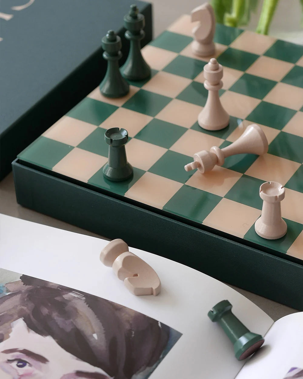 Printworks Classic Chess-Green