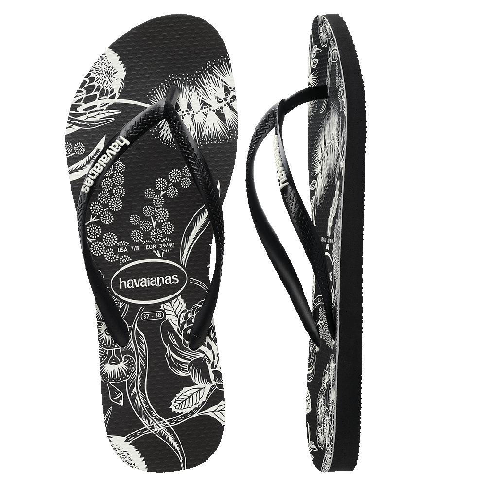 Slim B&W Native Thongs