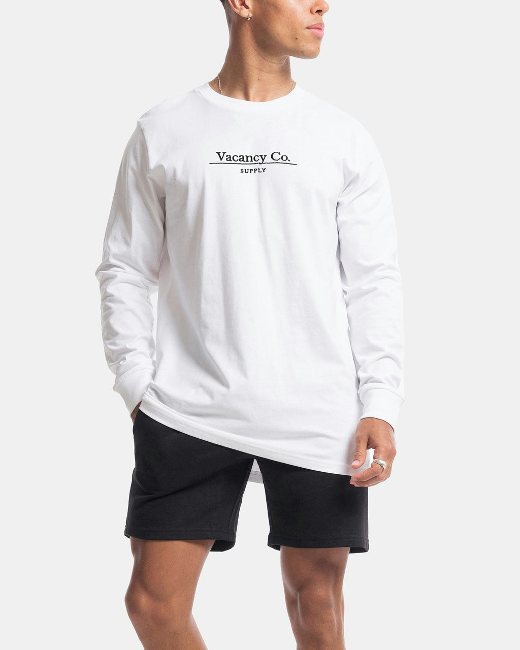 Polaroid Embroidery Long Sleeve Tee
