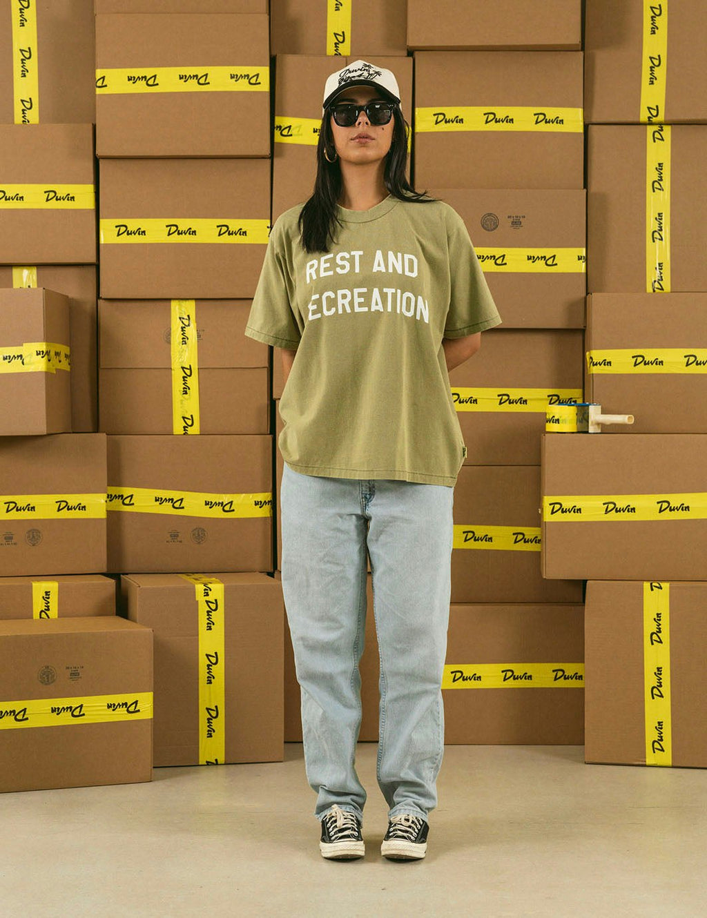 Rest And Rec Tee - Army