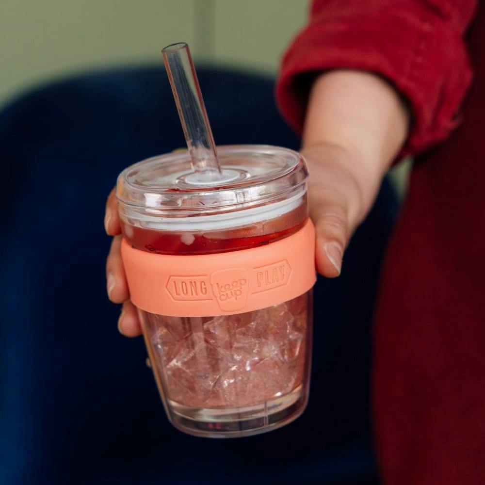 Cold Cup Longplay Boba - M 12oz | Clay