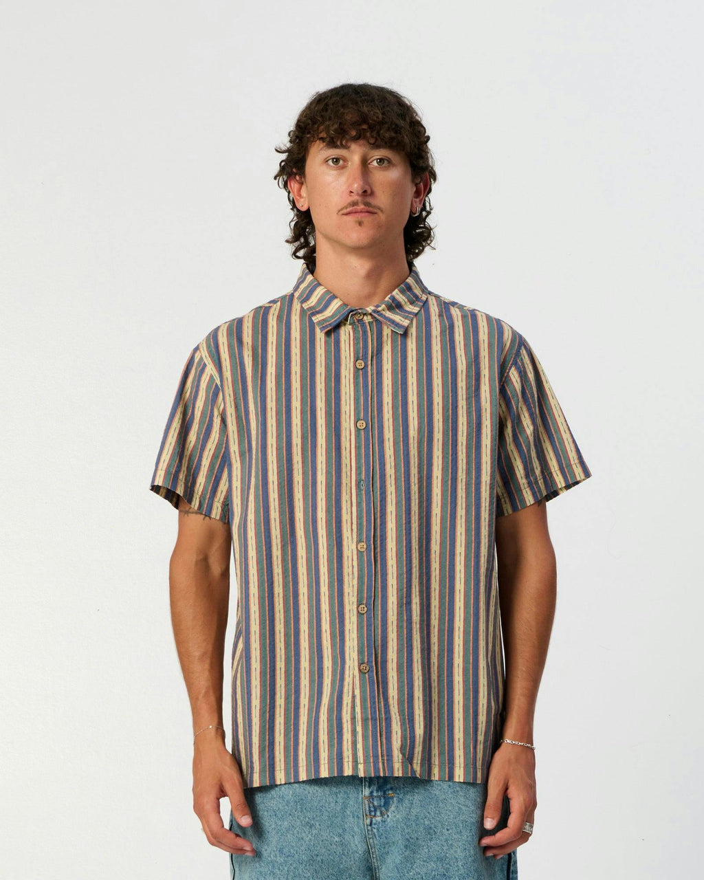 Temple Shirt - Dusty Green