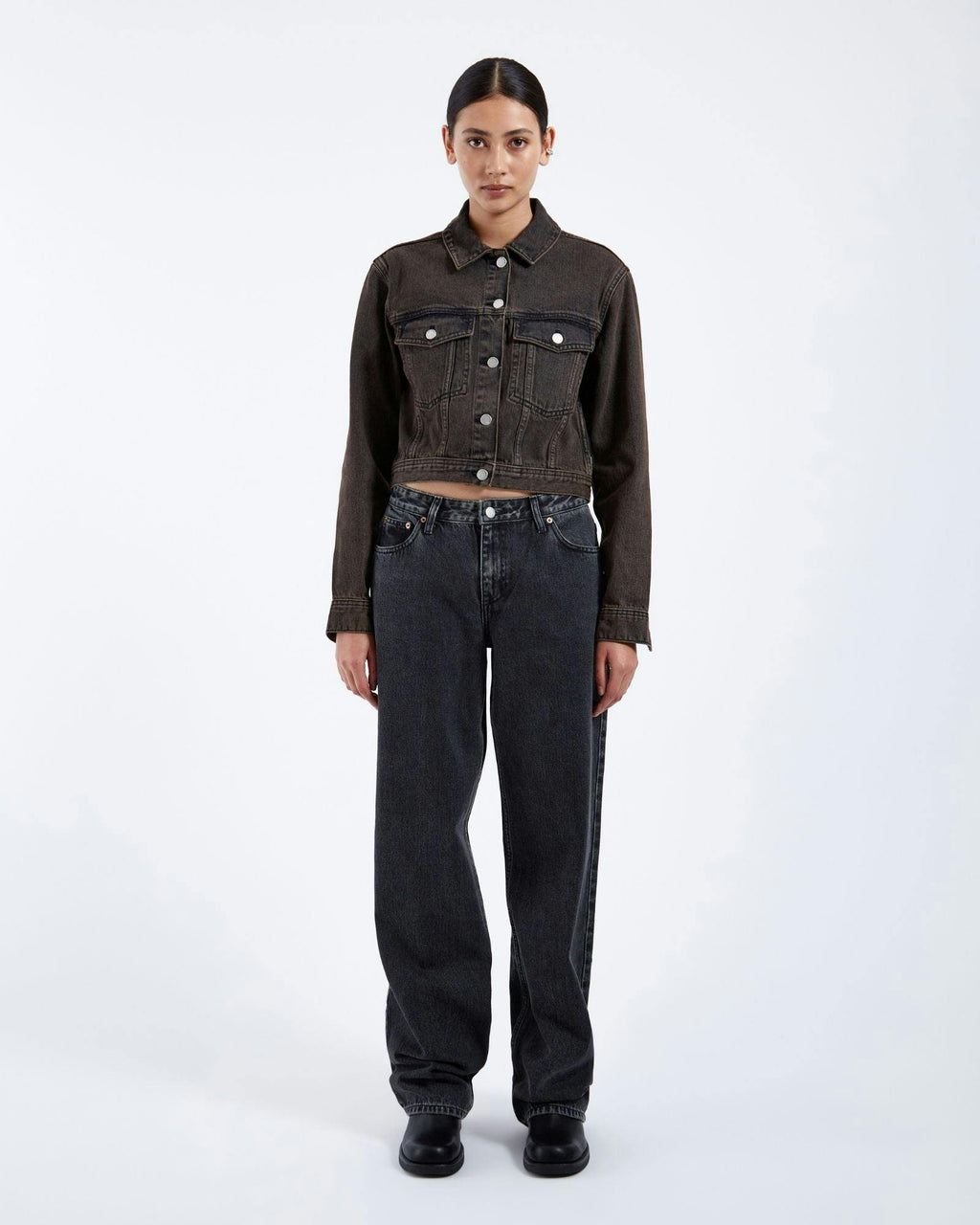 Becky Jacket - Jet Brown