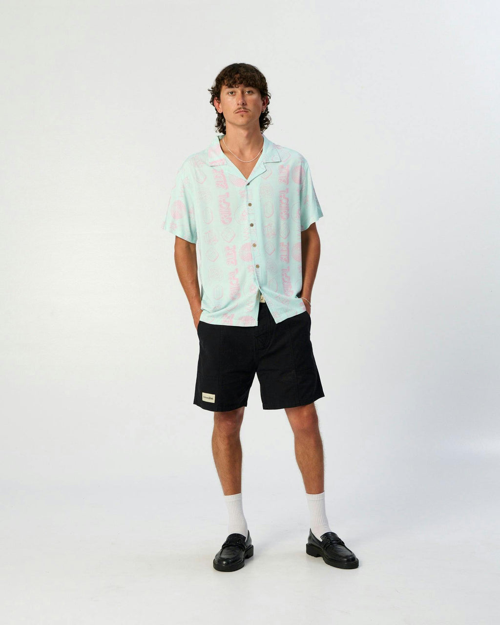 Xerox Resort Shirt - Ice Blue