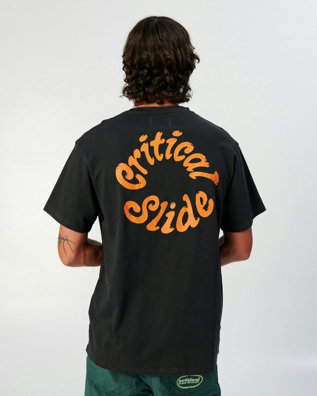 Critical Spiral Tee - Vintage Black