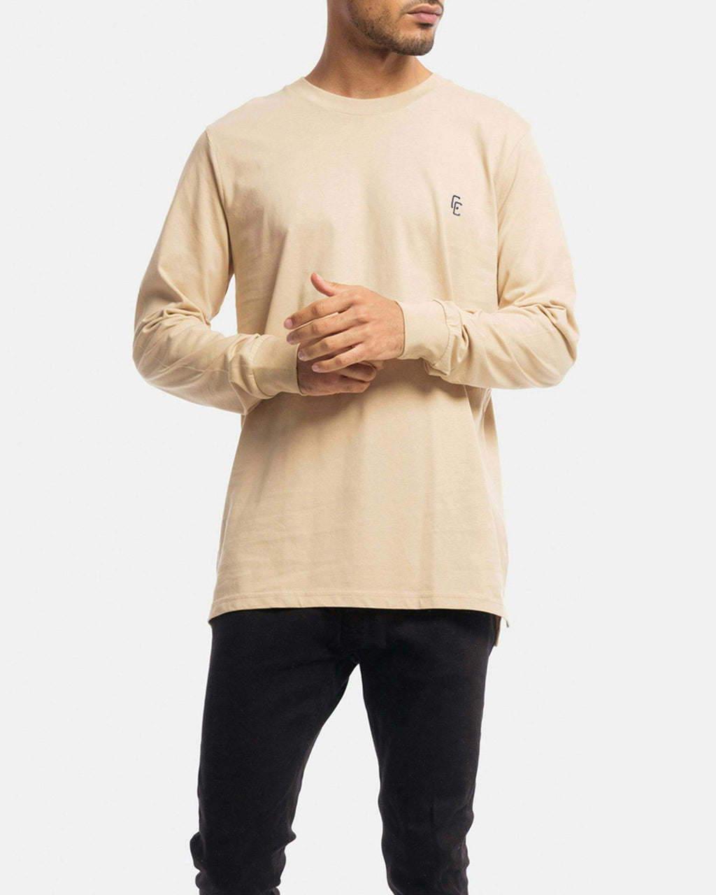 Cypher Embroidery Long Sleeve Tee